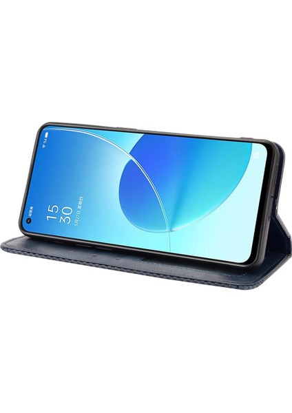 Oppo Oppo 6 5g Pu Deri Manyetik Kapatma Cüzdan Için Kılıf (Yurt Dışından)