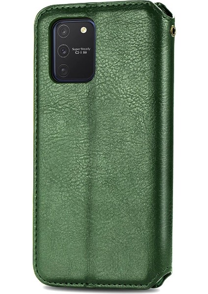 Samsung Galaxy S10 Lite Cüzdan Fonksiyonu Için Kılıf Deri Kılıf Zarif (Yurt Dışından)