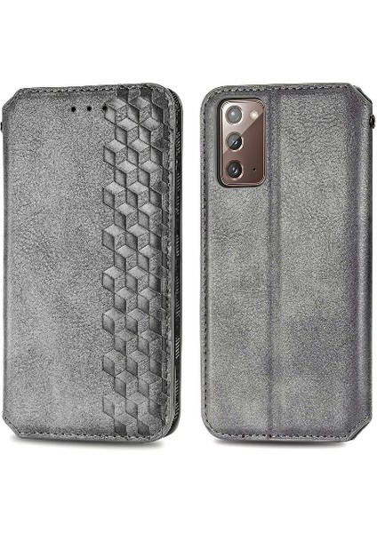 Samsung Galaxy Not 20 Için Kılıf Moda Tasarım Cüzdan Fonksiyonu Zarif (Yurt Dışından)