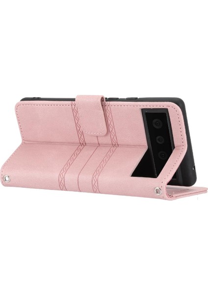 Google Piksel 6 Pro Kickstand Cüzdan Kılıf Darbeye Kapatma Için Flip Case (Yurt Dışından) indirimleri