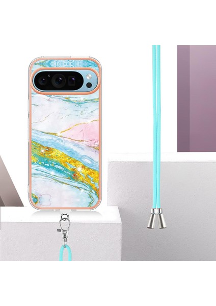 Google Piksel 9 Tampon Anti-Scratch Yumuşak Mermer Crossbody Kordon Için Kılıf (Yurt Dışından) fırsatları