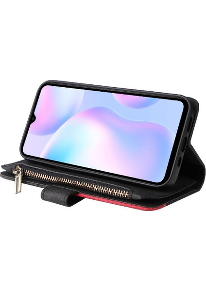Xiaomi Redmi 9 Fermuar Cüzdan Tarzı Kart Yuvası Standı Dokuz (Yurt Dışından) fırsatları