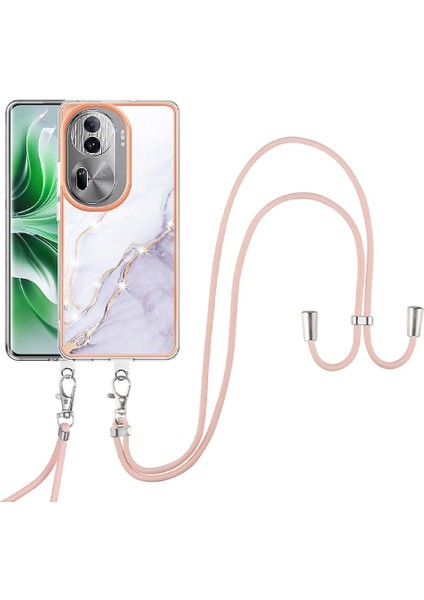 Oppo Oppo 11 Pro 5g Tampon Mermer Anti-Scratch Yumuşak Crossbody Için Kılıf (Yurt Dışından)