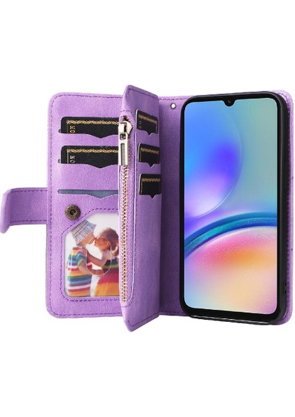 Samsung Galaxy A05S Kickstand Koruyucu Dokuz Kart Yuvaları Fermuar (Yurt Dışından) indirimleri
