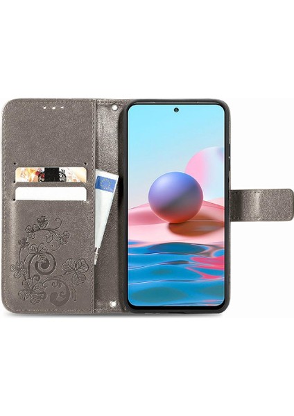 Xiaomi Redmi Için Not 10 4g Dört Yapraklı Yonca Kısa Kayış Kapak Çevirin (Yurt Dışından) modelleri