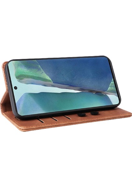 Samsung Galaxy Not 20 Için Flip Case Cüzdan Kılıf Kapak Çevirin (Yurt Dışından)