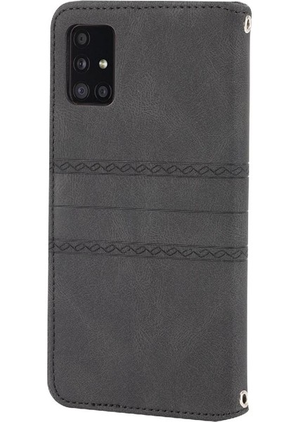 Samsung Galaxy A71 4g Manyetik Kapatma Için Flip Case Darbeye Koruyucu (Yurt Dışından)