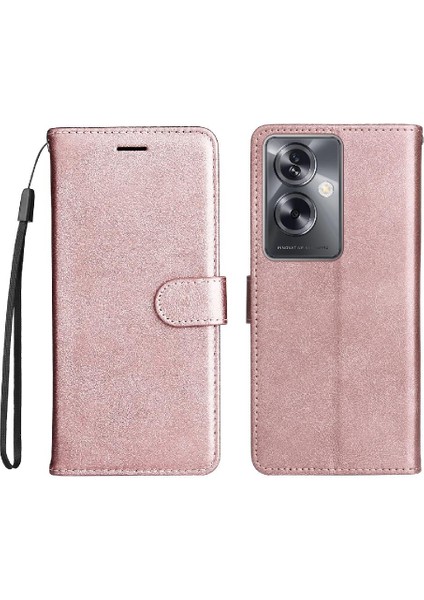 Mays Shop Kart Yuvası Iş ile Oppo A79 5g Yüksek Kaliteli Deri Için Flip Case (Yurt Dışından)