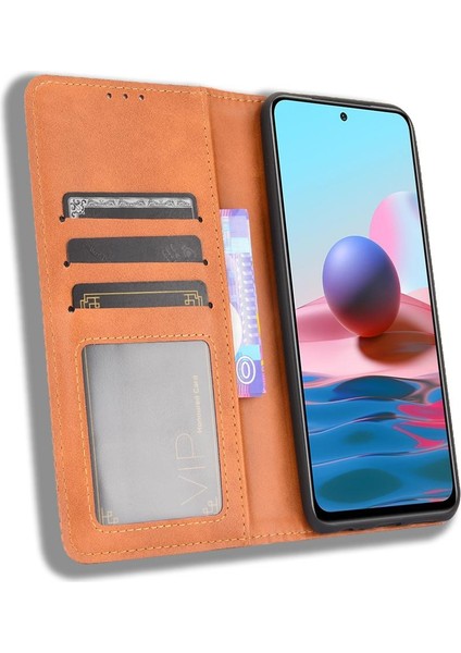 Xiaomi Redmi Not 10 4g Pu Deri Manyetik Kapatma Cüzdan (Yurt Dışından) fırsatları