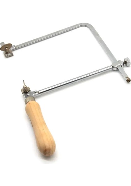 Ahşap Saplı Sürgülü Pimsiz Kıl Testere Kolu