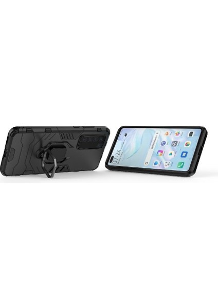 Huawei P40 Askeri Damla Koruma Kickstand Darbeye Kapak (Yurt Dışından) indirimleri