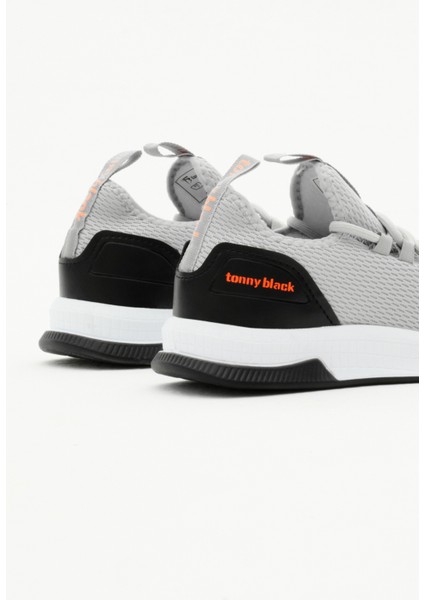 Unisex Füme Nefes Alabilen Kumaş Poli Taban Bağcıklı Spor Ayakkabı indirimleri