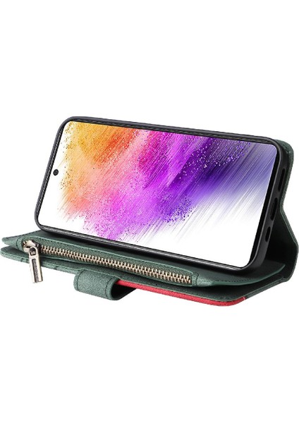 Samsung Galaxy A73 5g Fermuar Cüzdan Tarzı Kickstand Koruyucu Kılıf (Yurt Dışından) fırsatları