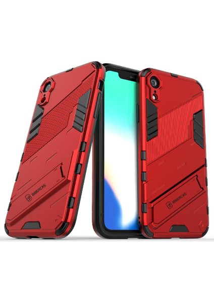 Iphone Xr Kickstand Koruyucu Kapak Sağlam Askeri Kılıf (Yurt Dışından) fiyatları