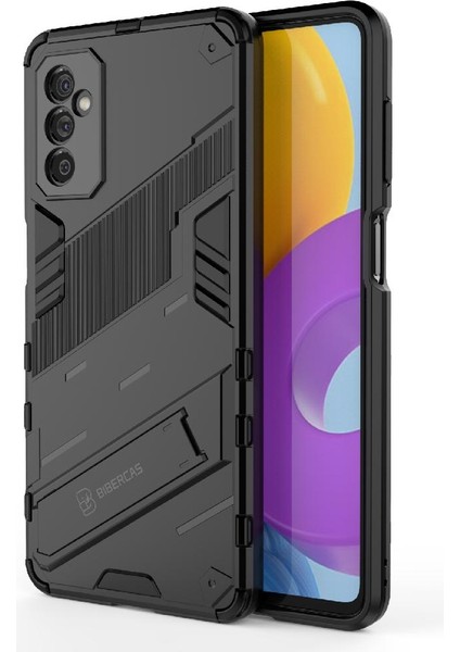 Samsung Galaxy M52 5g Sağlam Askeri Kickstand Koruyucu Kapak (Yurt Dışından)