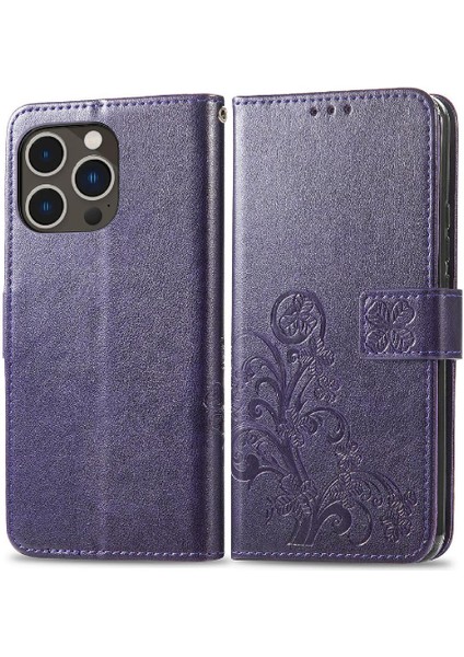 Iphone 14 Için Kılıf Promax Kısa Kayış Deri Kılıf Zarif Iş Dört (Yurt Dışından)