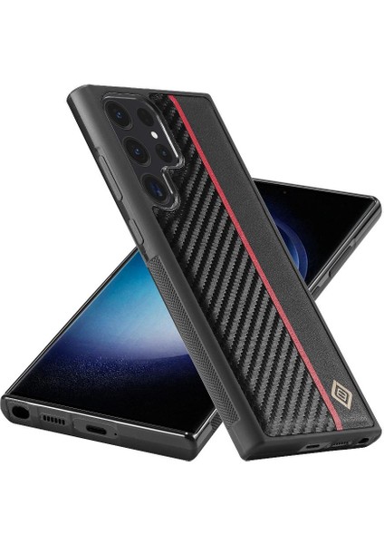 Samsung Galaxy S22 Ultra Mikrofiber Astar Içinde Kırmızı Yüksek (Yurt Dışından) fırsatları