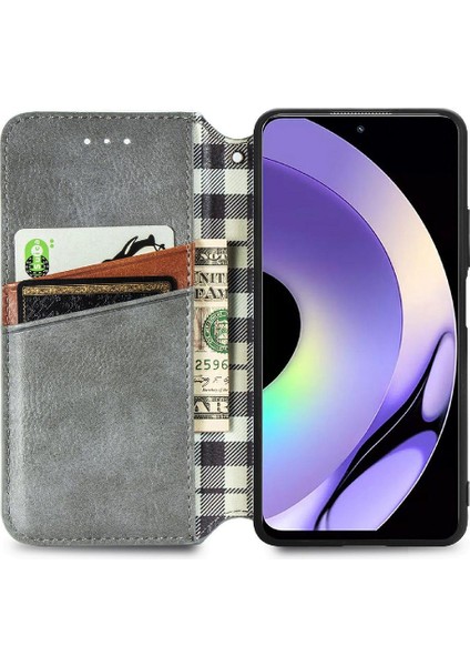 Oppo Realme 10 Pro Kılıf Için Kılıf Moda Tasarım Kapak Çevirin Cüzdan (Yurt Dışından) modelleri