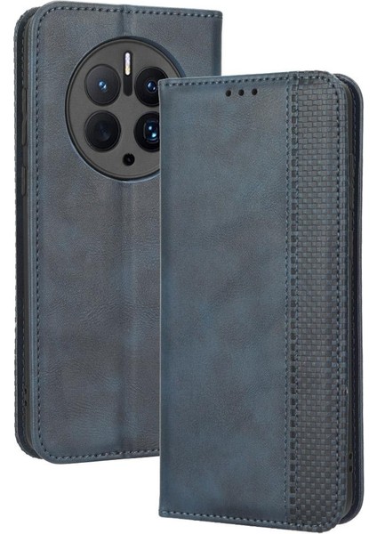 Huawei Mate 50 Pro Cüzdan Manyetik Kapatma Pu Deri Kılıf (Yurt Dışından)
