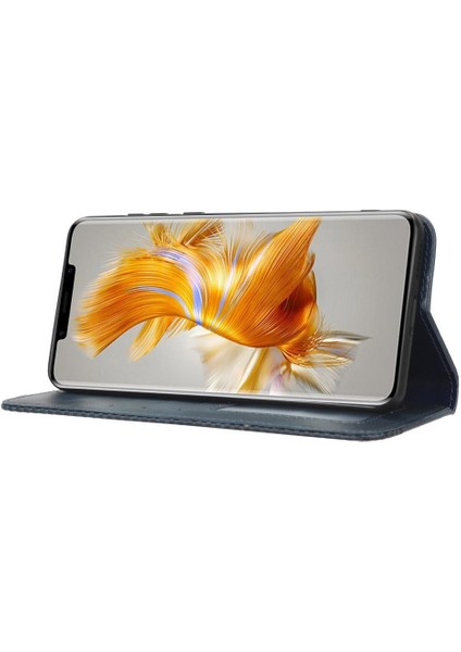 Huawei Mate 50 Pro Cüzdan Manyetik Kapatma Pu Deri Kılıf (Yurt Dışından)