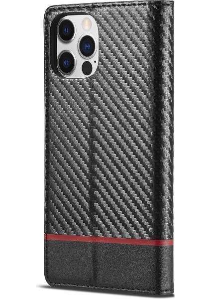 Kart Tutucu Kickstand Kart Ekleme Deri ile iphone 12MINI Için Kılıf (Yurt Dışından) modelleri