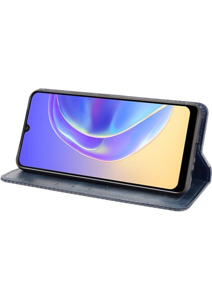 Vivo V21E 4g Pu Deri Manyetik Kapatma Cüzdan Için Kılıf (Yurt Dışından) fırsatları