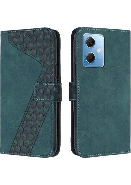 Telefon Kılıfı Için Xiaomi Redmi Not 12 5g Flip Folio Kart Yuvaları Kapak Cüzdan (Yurt Dışından)
