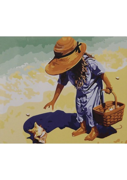 Sayılarla Boyama Tuval 40X50 cm Doğa Dostu