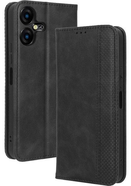 Tecno Pova Neo 3 Manyetik Kapatma Pu Deri Cüzdan Için Kılıf (Yurt Dışından)