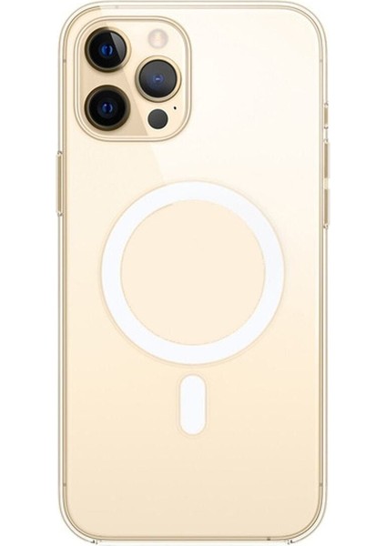 Iphone 12 12 Pro Uyumlu Gerçek Magsafe Özellikli Sert Şeffaf Kılıf fırsatları