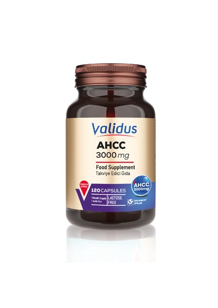 AHCC Active Hexose Correlated Compound 3000 mg 120 Capsules