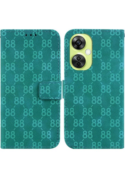 Oneplus Nord N30 Cüzdan Kapak Için Telefon Kılıfı Kart Tutucu Pu Deri Çift (Yurt Dışından)