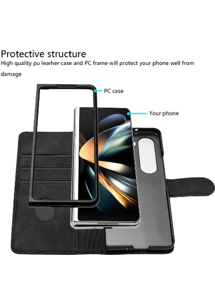 Samsung Galaxy Z Fold 5 Kılıf ile Uyumlu (Yurt Dışından)
