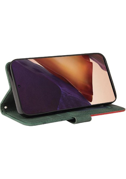 Samsung Galaxy Not 20 Için Kılıf Ultra Pu Deri Flip Folio Kılıf Kickstand (Yurt Dışından) modelleri