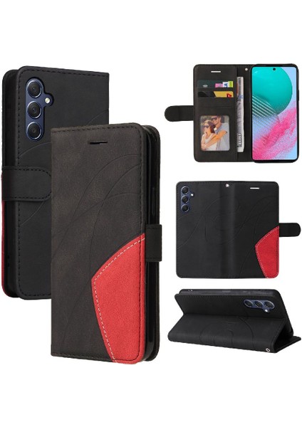 Samsung Galaxy M54 Kickstand Koruyucu Pu Deri Flip Folio Için Kılıf (Yurt Dışından) modelleri