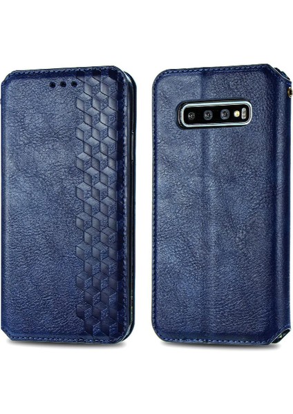 Samsung Galaxy S10 Artı Cüzdan Fonksiyonu Zarif Iş Çevirme (Yurt Dışından)