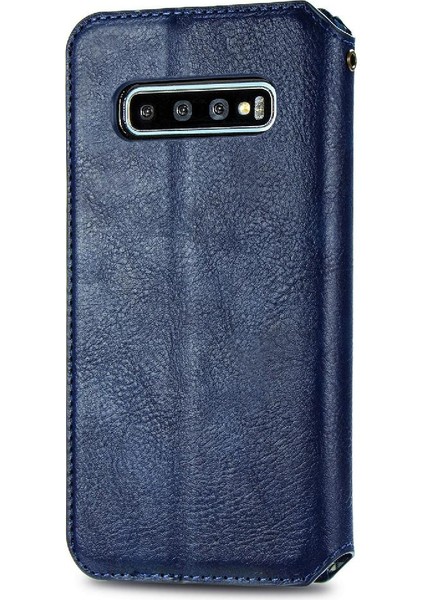 Samsung Galaxy S10 Artı Cüzdan Fonksiyonu Zarif Iş Çevirme (Yurt Dışından)