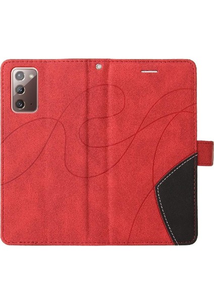Samsung Galaxy Not 20 Için Kılıf Kickstand Koruyucu Pu Deri Flip Folio (Yurt Dışından) indirimleri