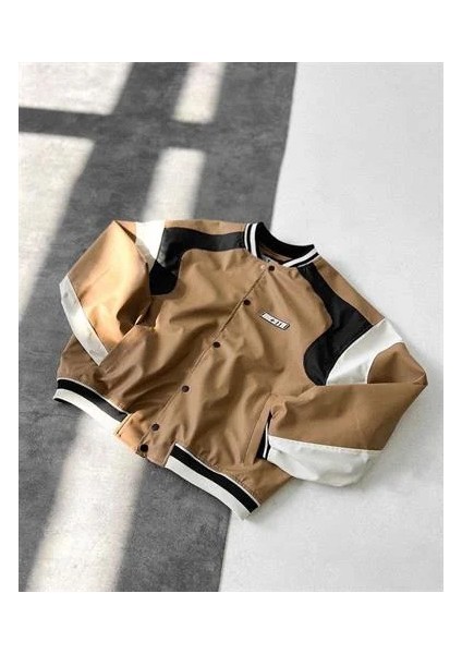 Parça Derili Bomber Erkek Mont