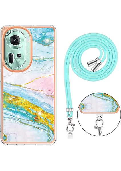 Oppo Oppo 11 5g Için Kılıf Anti-Scratch Yumuşak Tampon Crossbody Kordon Askısı (Yurt Dışından) modelleri