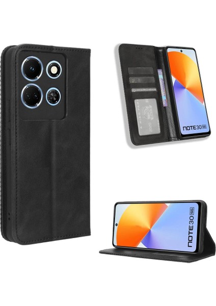 Infinix Not 30 5g Pu Deri Cüzdan Manyetik Kapatma Için Kılıf (Yurt Dışından)