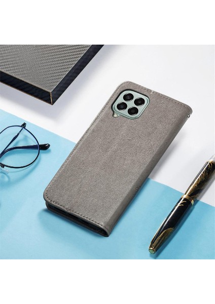 Samsung Galaxy M33 Kılıf Için Kılıf Zarif Iş Kapak Çevirin (Yurt Dışından)
