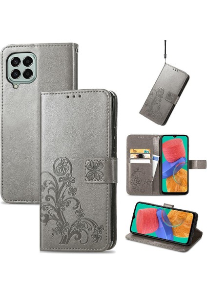 Samsung Galaxy M33 Kılıf Için Kılıf Zarif Iş Kapak Çevirin (Yurt Dışından)