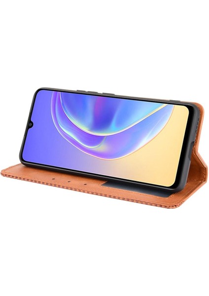 Vivo V21E 5g Manyetik Kapatma Pu Deri Cüzdan Için Kılıf (Yurt Dışından) indirimleri