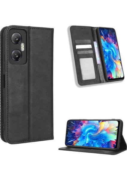 Infinix Sıcak 20 5g Manyetik Kapatma Pu Deri Cüzdan Için Kılıf (Yurt Dışından)