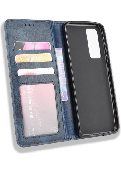Huawei P40 Pro Manyetik Kapatma Pu Deri Cüzdan Için Kılıf (Yurt Dışından) indirimleri