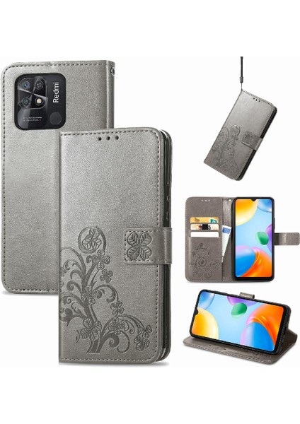Xiaomi Redmi 10C Için Kılıf Zarif Iş Kapak Kapak Kılıf Kısa (Yurt Dışından) modelleri