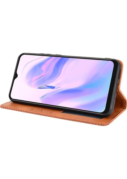 Blackview A70 Manyetik Kapatma Pu Deri Cüzdan Için Kılıf (Yurt Dışından)