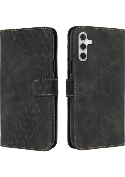 Samsung Galaxy A35 Manyetik Kickstand Flip Folio Kart Yuvaları Için Telefon Kılıfı (Yurt Dışından)