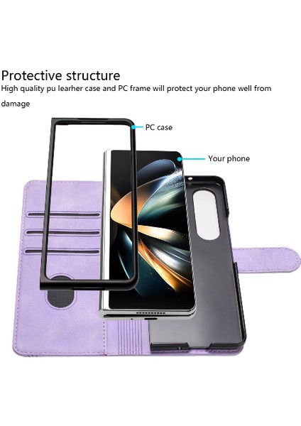 Mays Shop Samsung Galaxy Z Fold 4 Kılıf ile Uyumlu (Yurt Dışından)